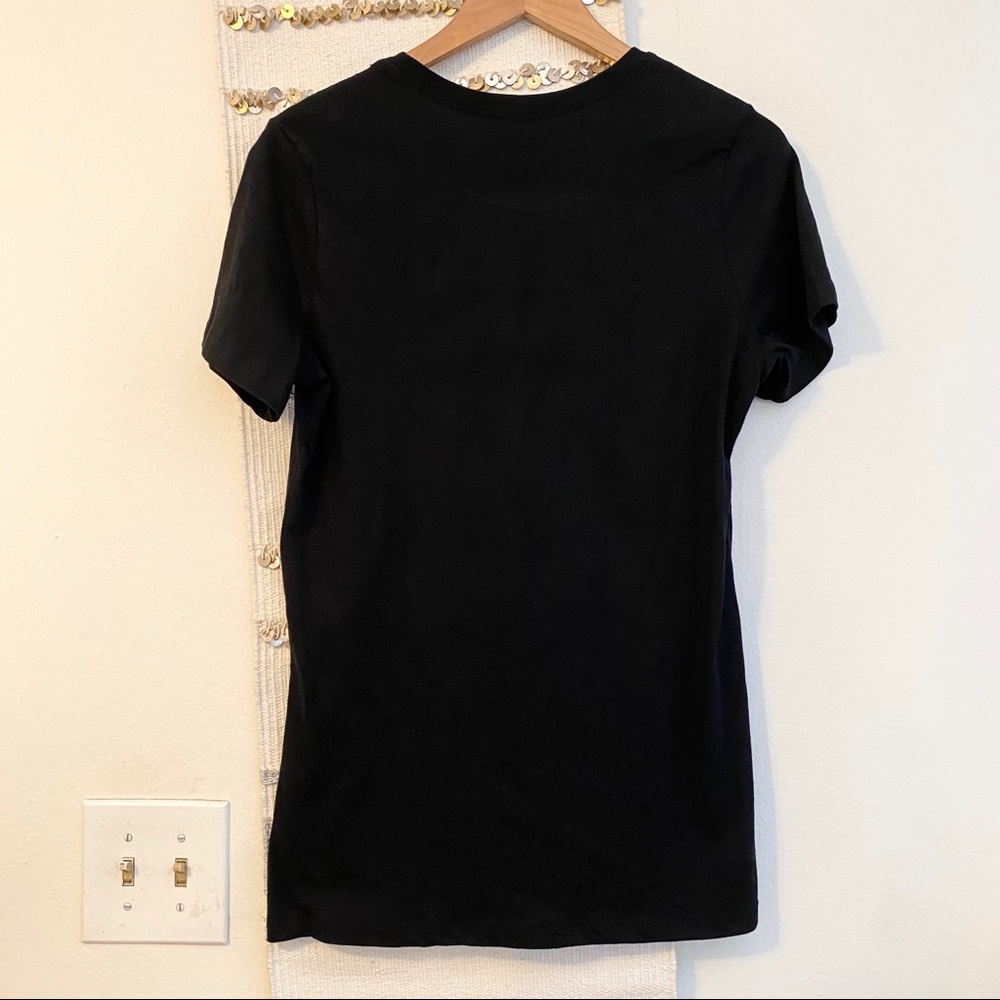 ROLLING STONES Metallic Tongue Retro Band Tee - Picture 3 of 4